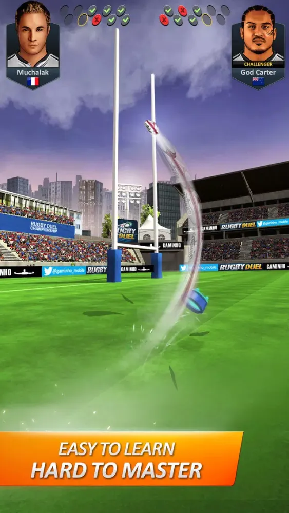 Rugby Duel Screenshots