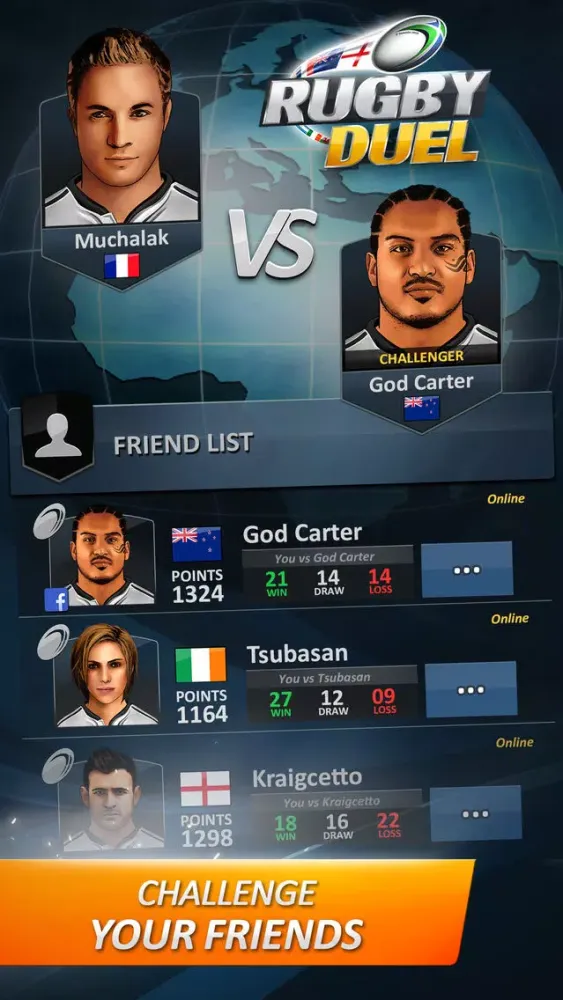 Rugby Duel Screenshots
