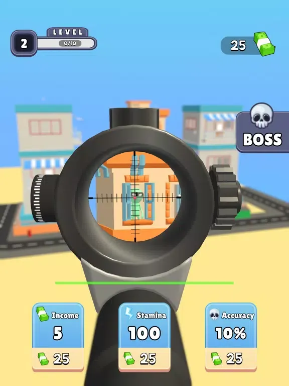 Captures d'écran de Idle Sniper iPad 