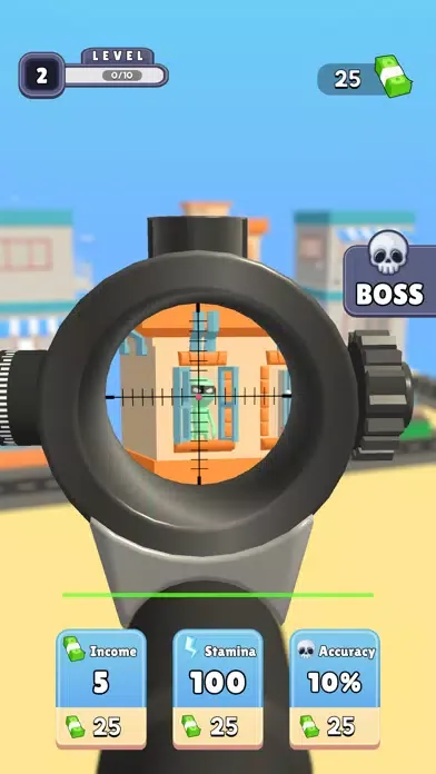 Captures d'écran de Idle Sniper