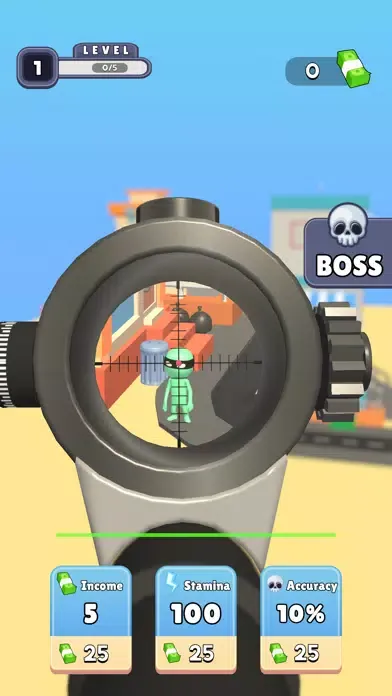 Captures d'écran de Idle Sniper