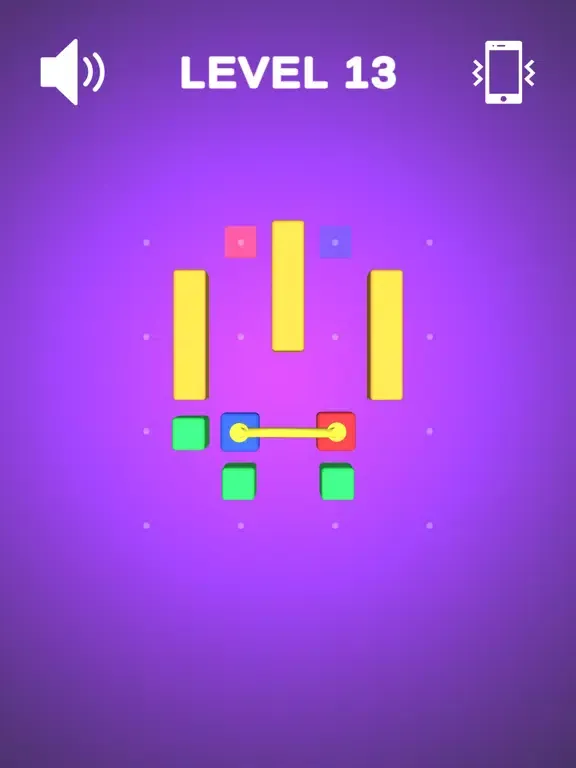 Tangkapan skrin Linked Cubes iPad 