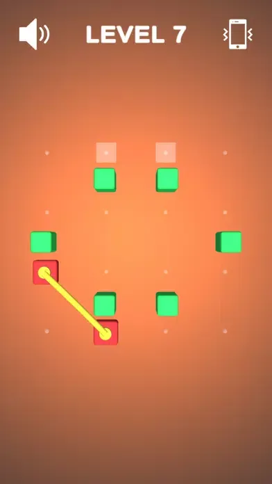 Tangkapan skrin Linked Cubes
