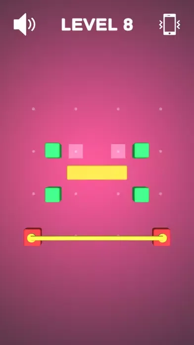 Tangkapan skrin Linked Cubes