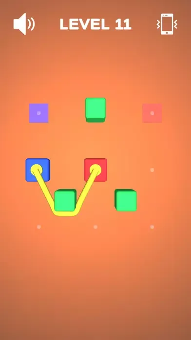 Tangkapan skrin Linked Cubes