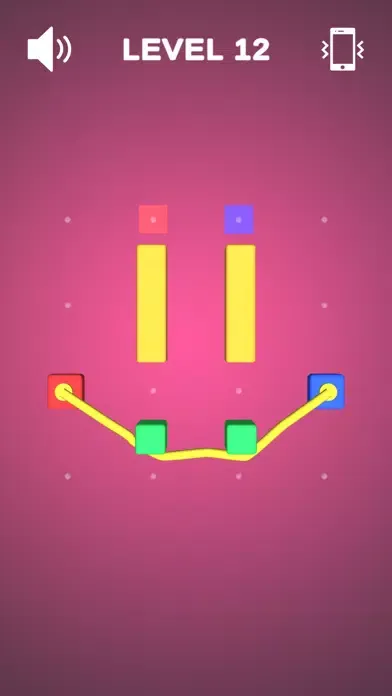 Tangkapan skrin Linked Cubes
