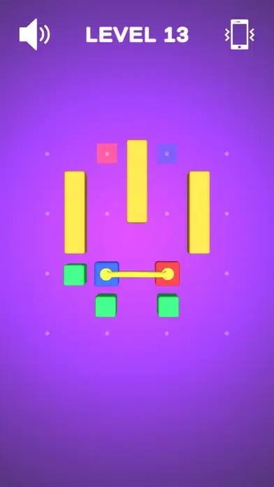 Tangkapan skrin Linked Cubes