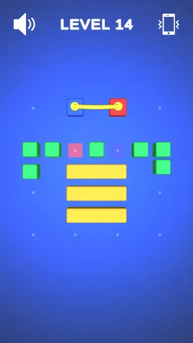 Tangkapan skrin Linked Cubes