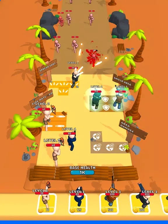 Tangkapan skrin Archer War! iPad 