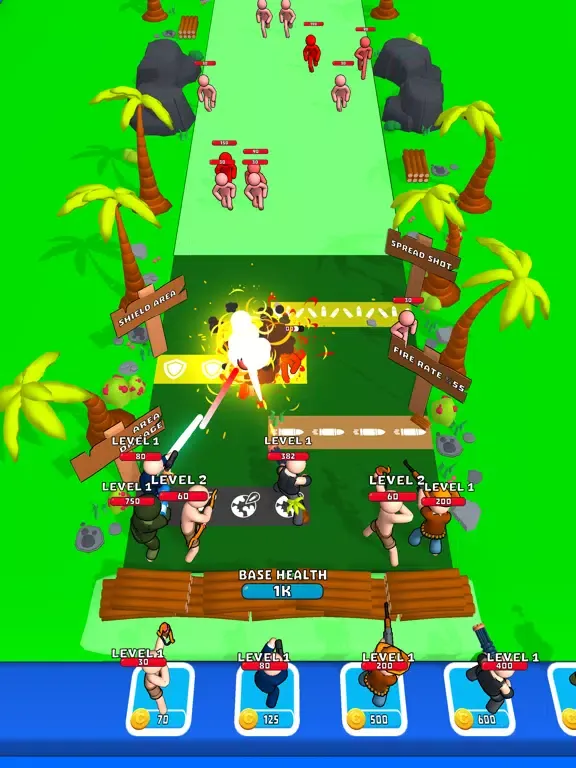 Tangkapan skrin Archer War! iPad 