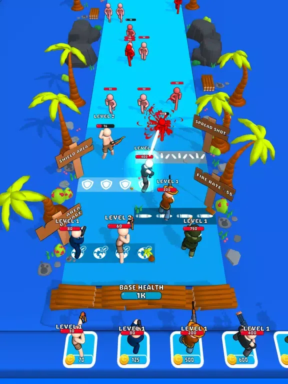 Tangkapan skrin Archer War! iPad 
