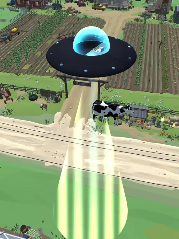 Tangkapan skrin UFO Rush 3D iPad 