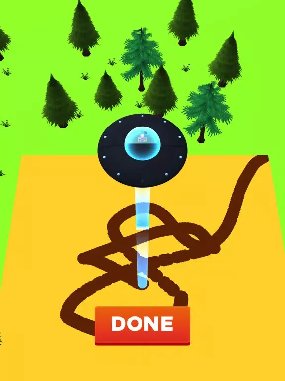 Tangkapan skrin UFO Rush 3D iPad 
