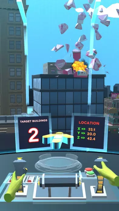 Tangkapan skrin UFO Rush 3D