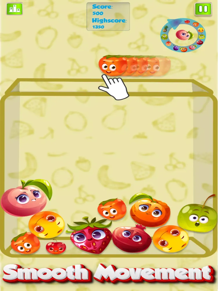 Fruit Drop - Watermelon Merge स्क्रीनशॉट