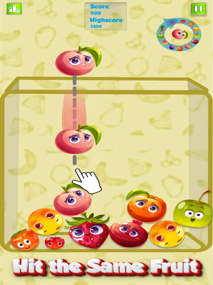 Fruit Drop - Watermelon Merge स्क्रीनशॉट