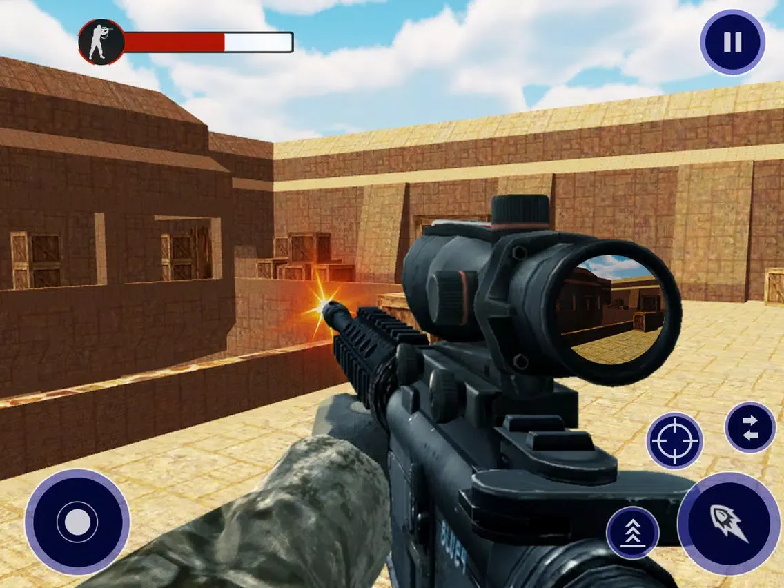 Captures d'écran de Sharpshooter Counter Terrorist iPad 