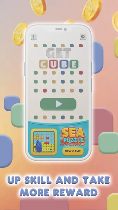 Captures d'écran de Get Cube: World Skills Game