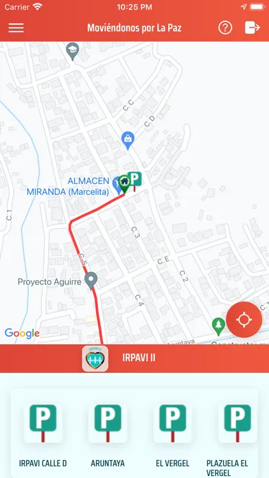 Moviéndonos por La Paz スクリーンショット