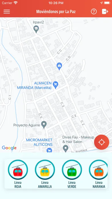 Moviéndonos por La Paz スクリーンショット