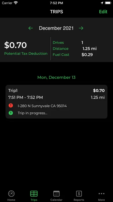 تصاویر Extra Mile:IRS Mileage Tracker