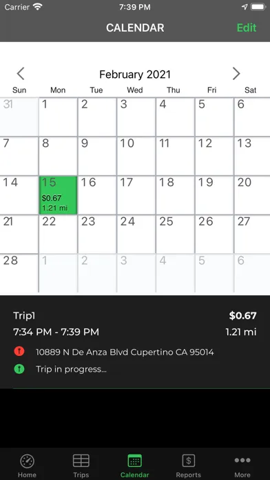تصاویر Extra Mile:IRS Mileage Tracker