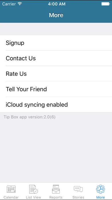 Tip Box - Log and manage your tips স্ক্রিনশট