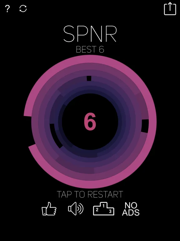SPNR iPad  스크린샷