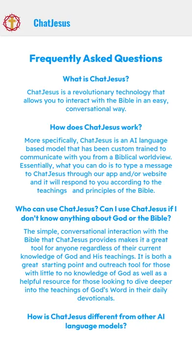 ChatJesus by EKB स्क्रीनशॉट
