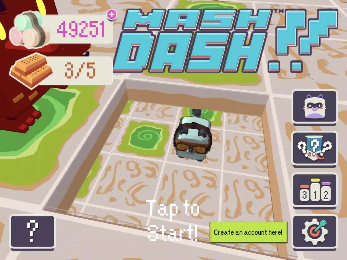 Ảnh chụp màn hình của Mash Dash – Sweet Maze Action! iPad 