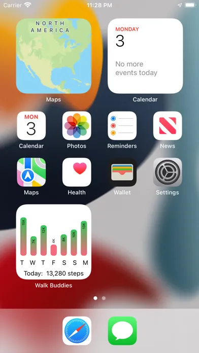 ภาพหน้าจอของ Walk Buddy - Pedometer App