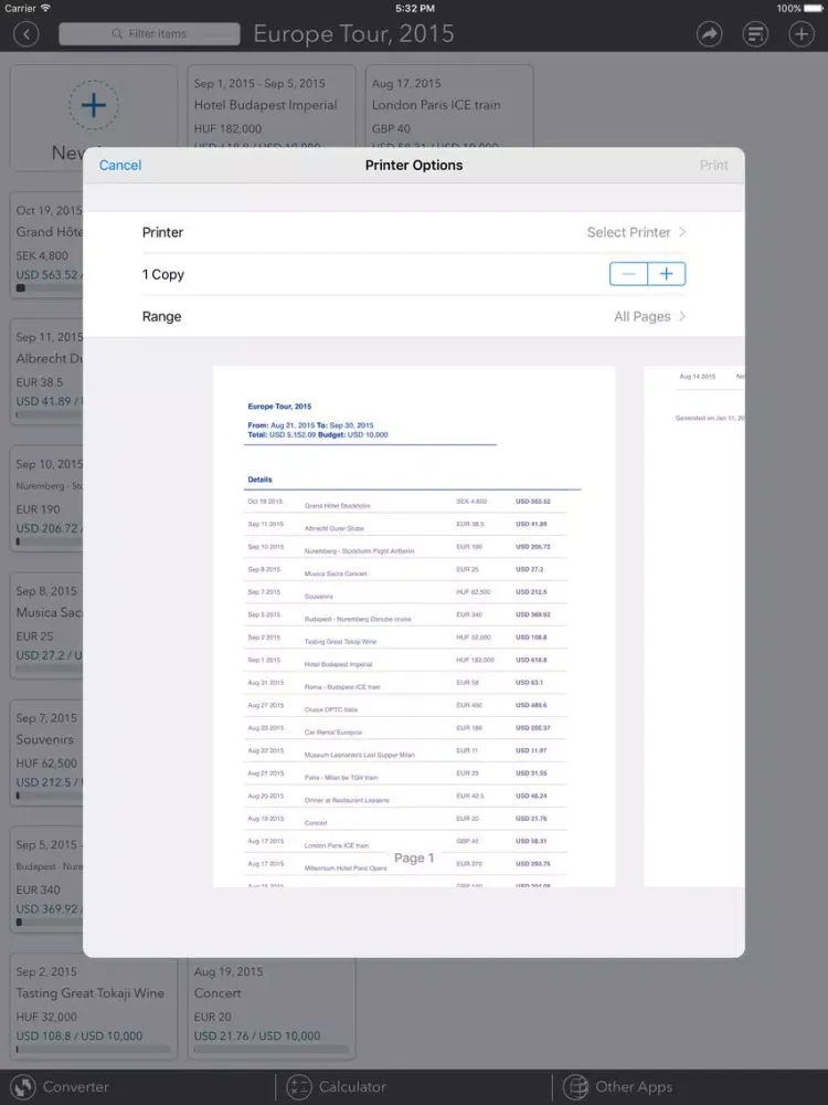 AnyMoney Budget Tracker iPad 應用截圖