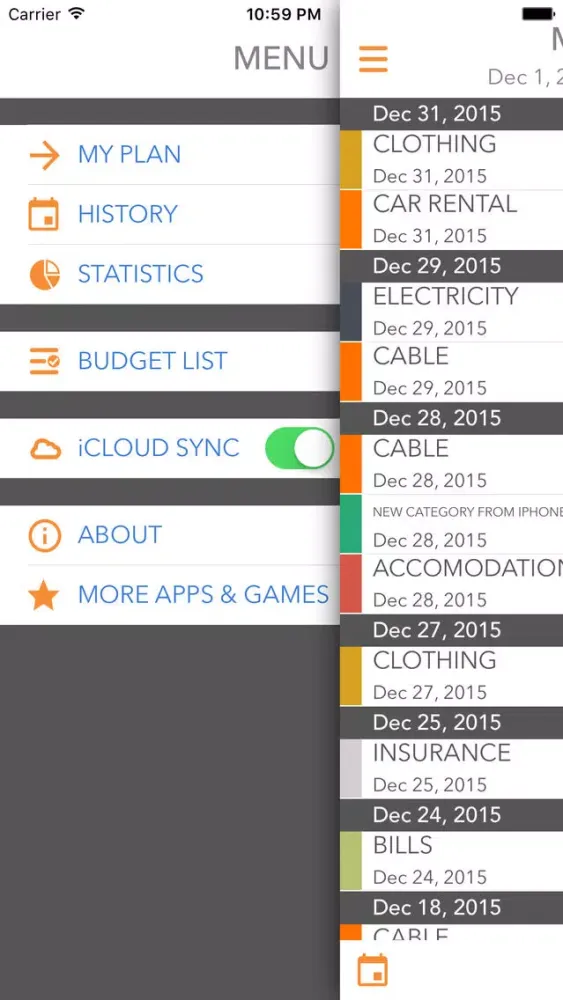 My Money - Track Your Budget and Expenses Screenshots