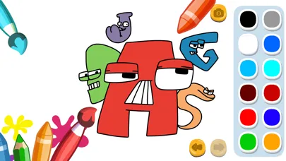 Magic Alphabet Coloring Book স্ক্রিনশট