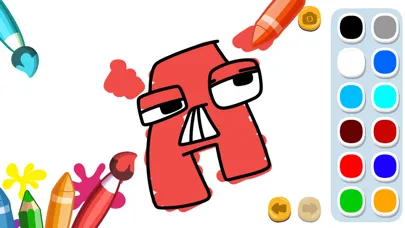 Magic Alphabet Coloring Book স্ক্রিনশট