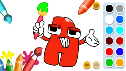 Magic Alphabet Coloring Book স্ক্রিনশট