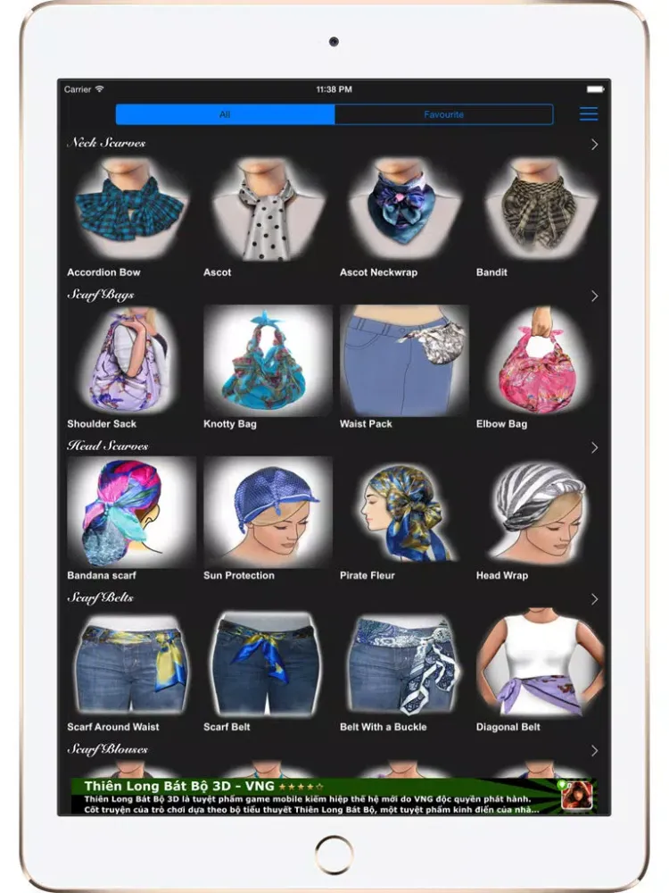 صور How To Tie Scarf iPad 