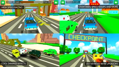 Screenshot di Blocky Traffic Racers
