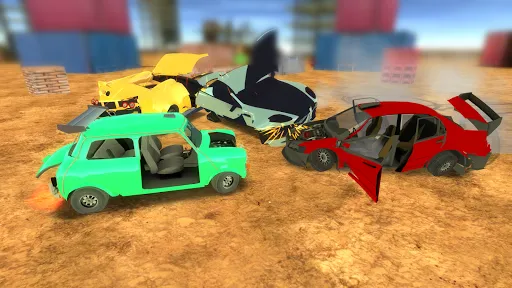 Capturas de tela do Car Crash Simulator Royale