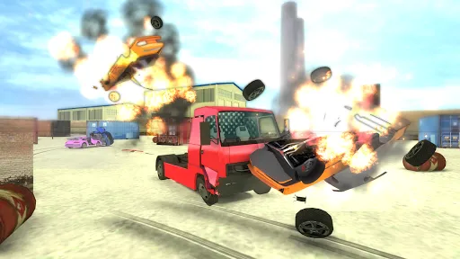 Capturas de tela do Car Crash Simulator Royale