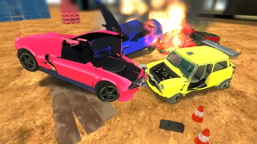 Capturas de tela do Car Crash Simulator Royale