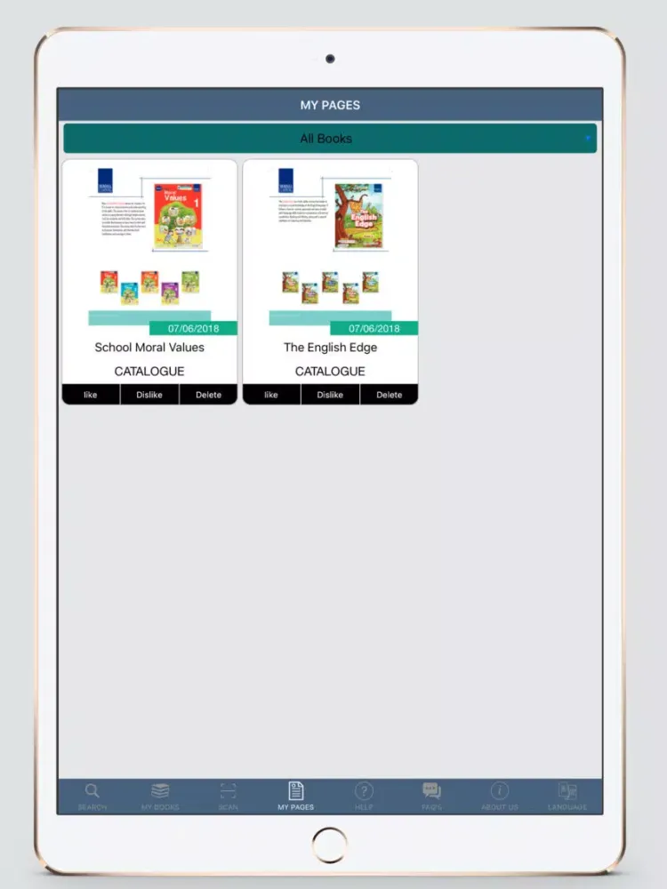 PRAGYAAN iPad  سکرین شاٹس