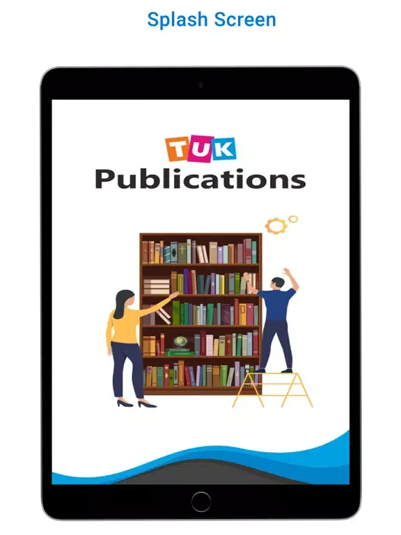 Capturas de tela do TUK Publications iPad 