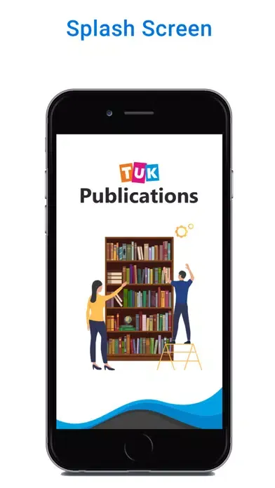 Capturas de tela do TUK Publications