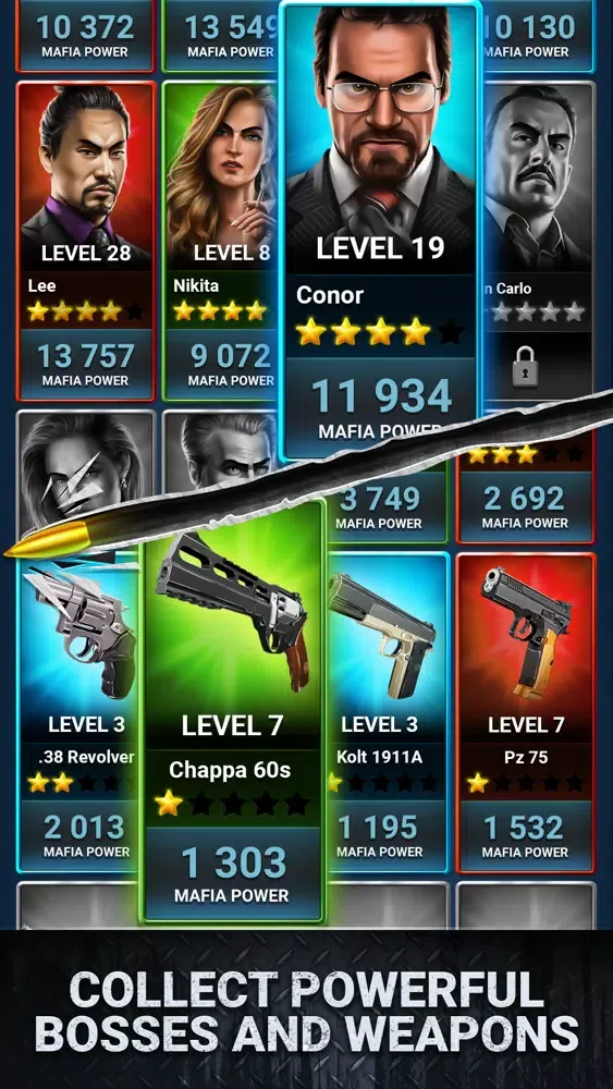 Capturas de tela do Mafia World 2021