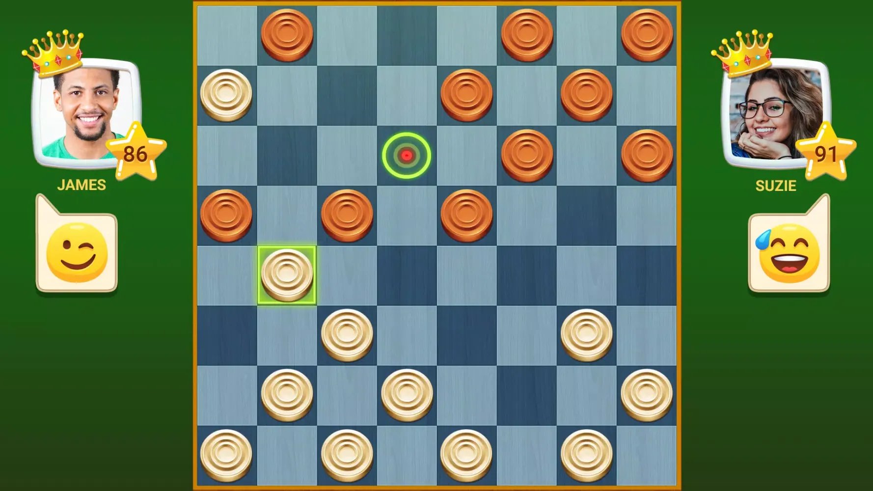 Checkers - Online & Offline स्क्रीनशॉट