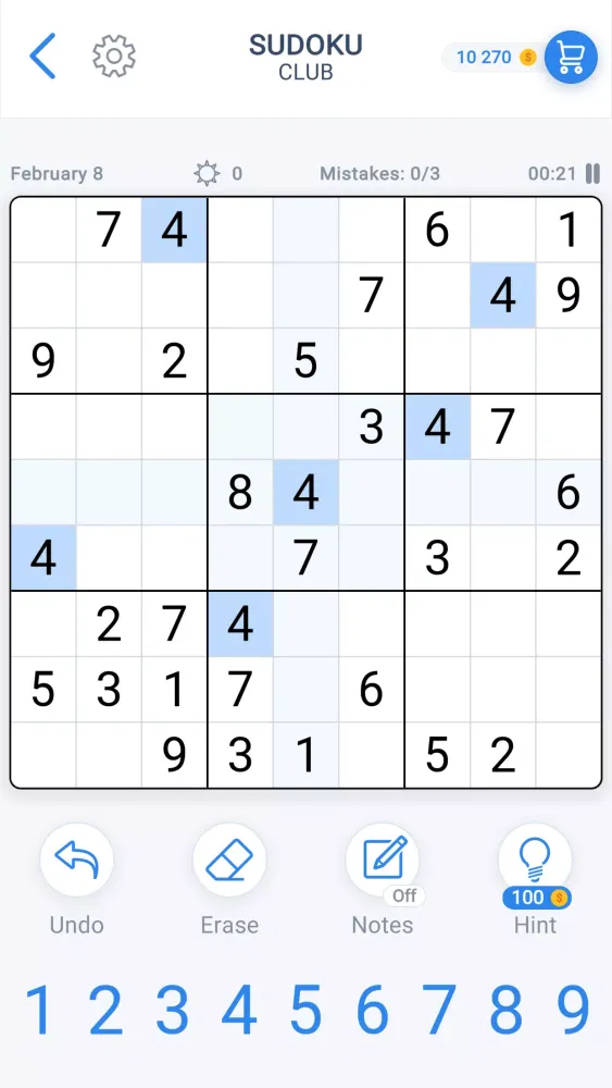 Sudoku Game - Daily Puzzles Ekran Görüntüleri