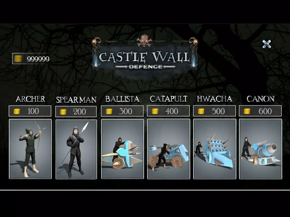 Castle Wall Defense iPad  Screenshots