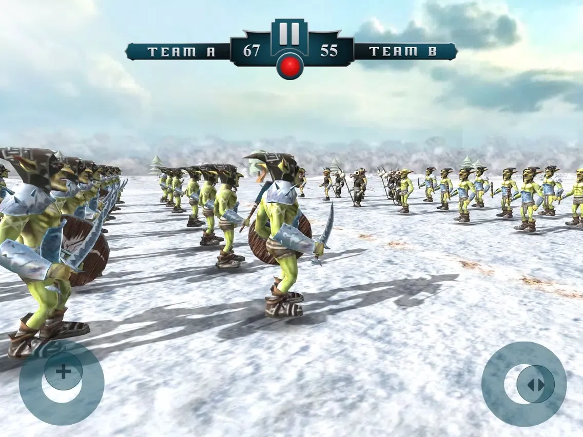 Epic Medieval Battle Simulator iPad  سکرین شاٹس