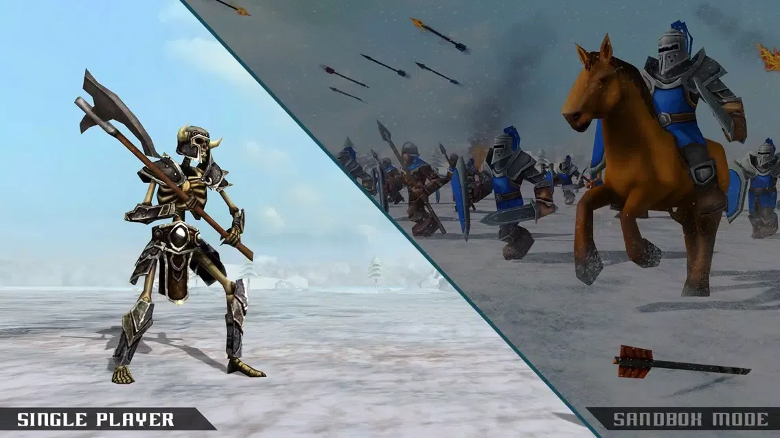 Epic Medieval Battle Simulator سکرین شاٹس
